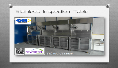 Stainless Inspection Table